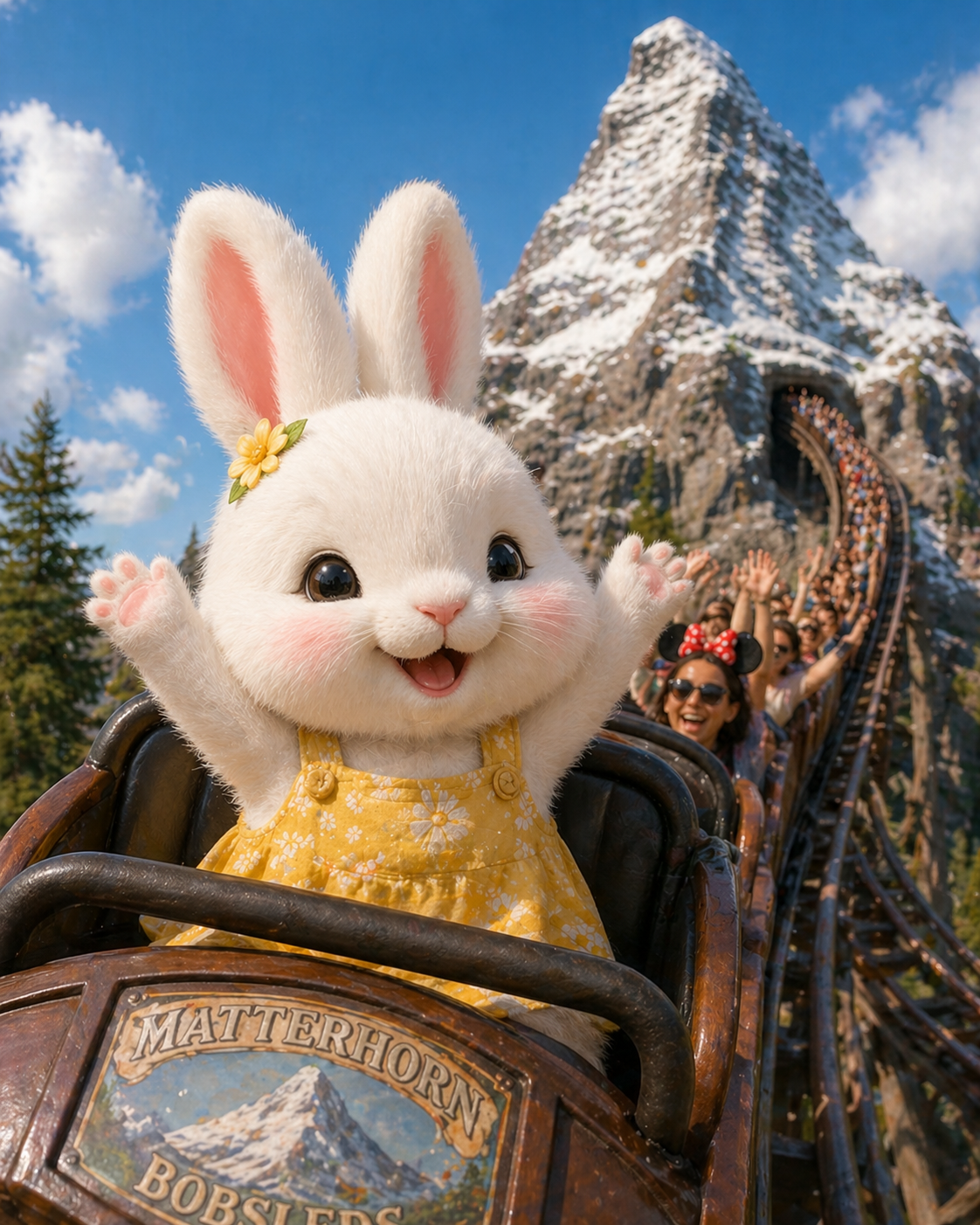 Debbie on the Matterhorn